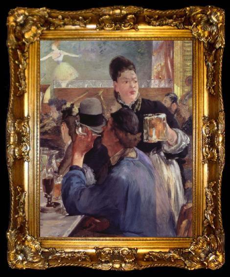 framed  Pierre Auguste Renoir Cabaret de la Mere Anthony, ta009-2